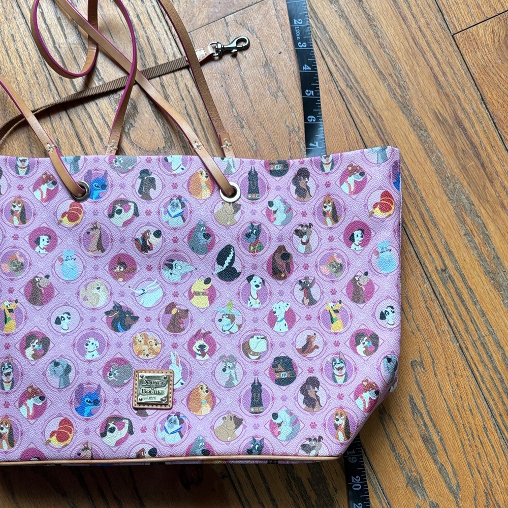 Dooney & Bourke Pink Dog Tote - Picture 9 of 9